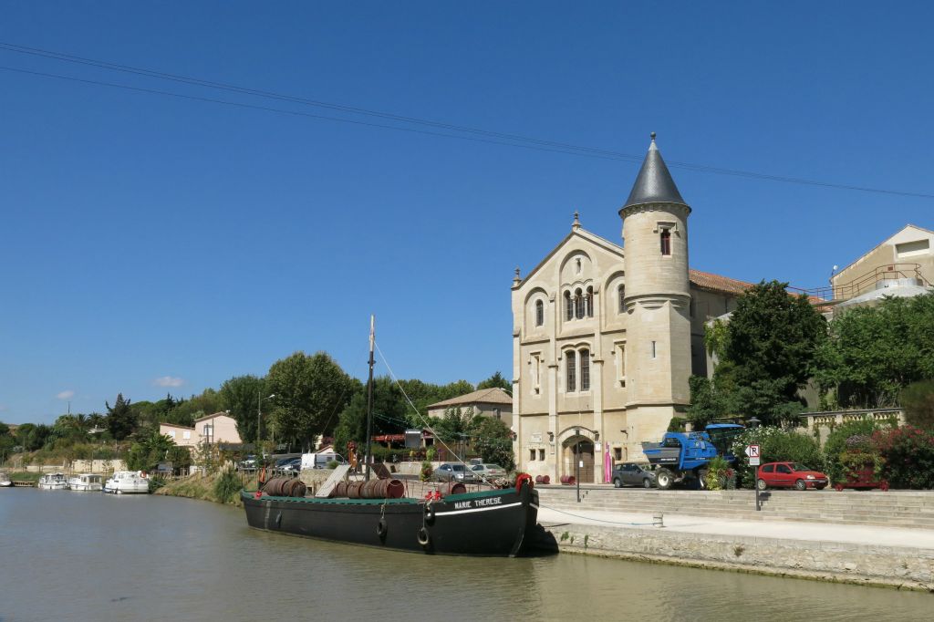 Ventenac-en-Minervois où l'on rejoint le canal (inaccessible sur 3km pour travaux)